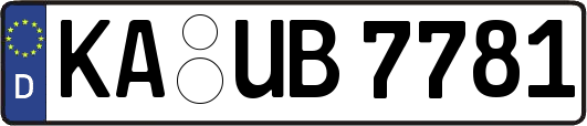 KA-UB7781