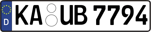 KA-UB7794