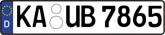 KA-UB7865