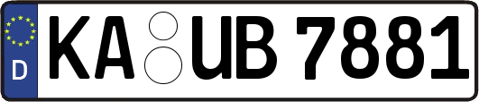 KA-UB7881