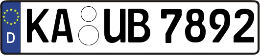 KA-UB7892
