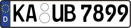 KA-UB7899