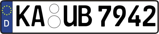 KA-UB7942
