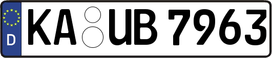 KA-UB7963