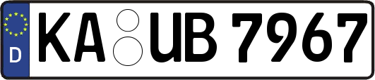 KA-UB7967