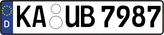 KA-UB7987