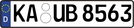 KA-UB8563