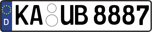 KA-UB8887