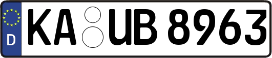 KA-UB8963