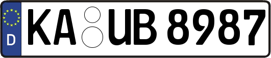 KA-UB8987