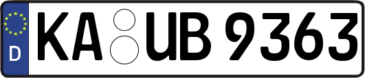 KA-UB9363