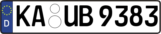 KA-UB9383