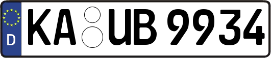 KA-UB9934