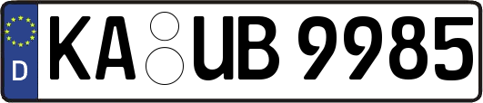 KA-UB9985