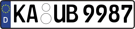 KA-UB9987