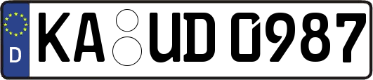 KA-UD0987