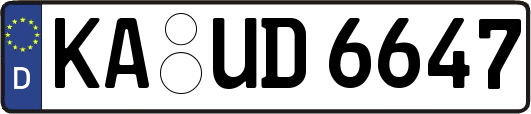 KA-UD6647