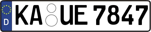 KA-UE7847