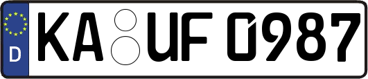 KA-UF0987