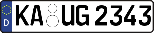 KA-UG2343