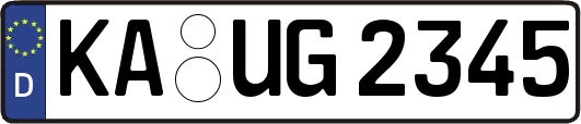 KA-UG2345