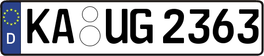 KA-UG2363