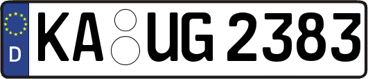 KA-UG2383