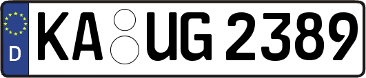 KA-UG2389
