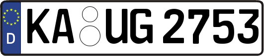 KA-UG2753