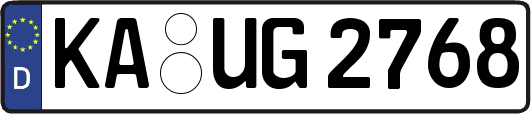 KA-UG2768