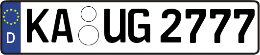 KA-UG2777