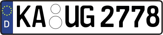 KA-UG2778