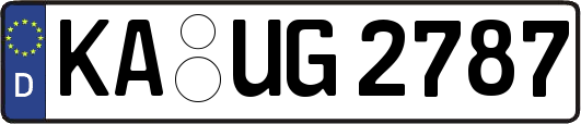 KA-UG2787