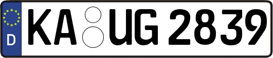 KA-UG2839