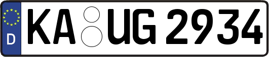 KA-UG2934