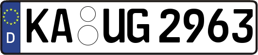 KA-UG2963