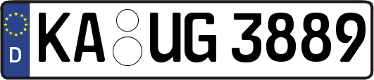 KA-UG3889