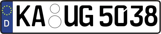 KA-UG5038