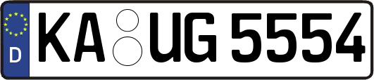 KA-UG5554