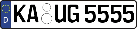 KA-UG5555