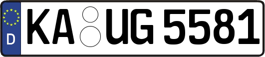 KA-UG5581