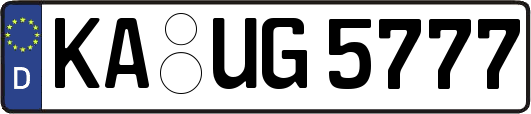 KA-UG5777