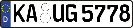 KA-UG5778