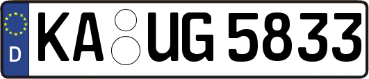 KA-UG5833