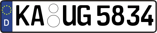 KA-UG5834