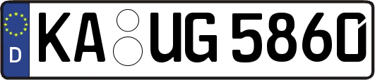 KA-UG5860