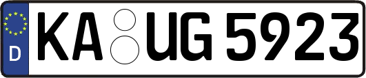 KA-UG5923