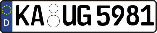 KA-UG5981