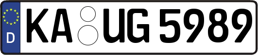 KA-UG5989