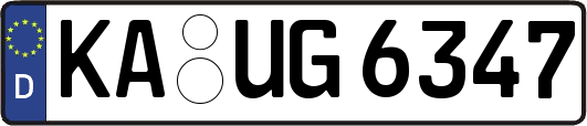 KA-UG6347